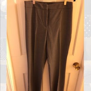 Women’s grey business pants.